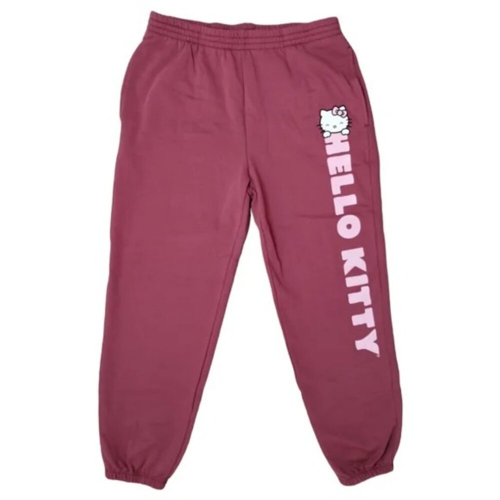 Hello Kitty x Sanrio | Purple Sweatpants Joggers | Size Large
